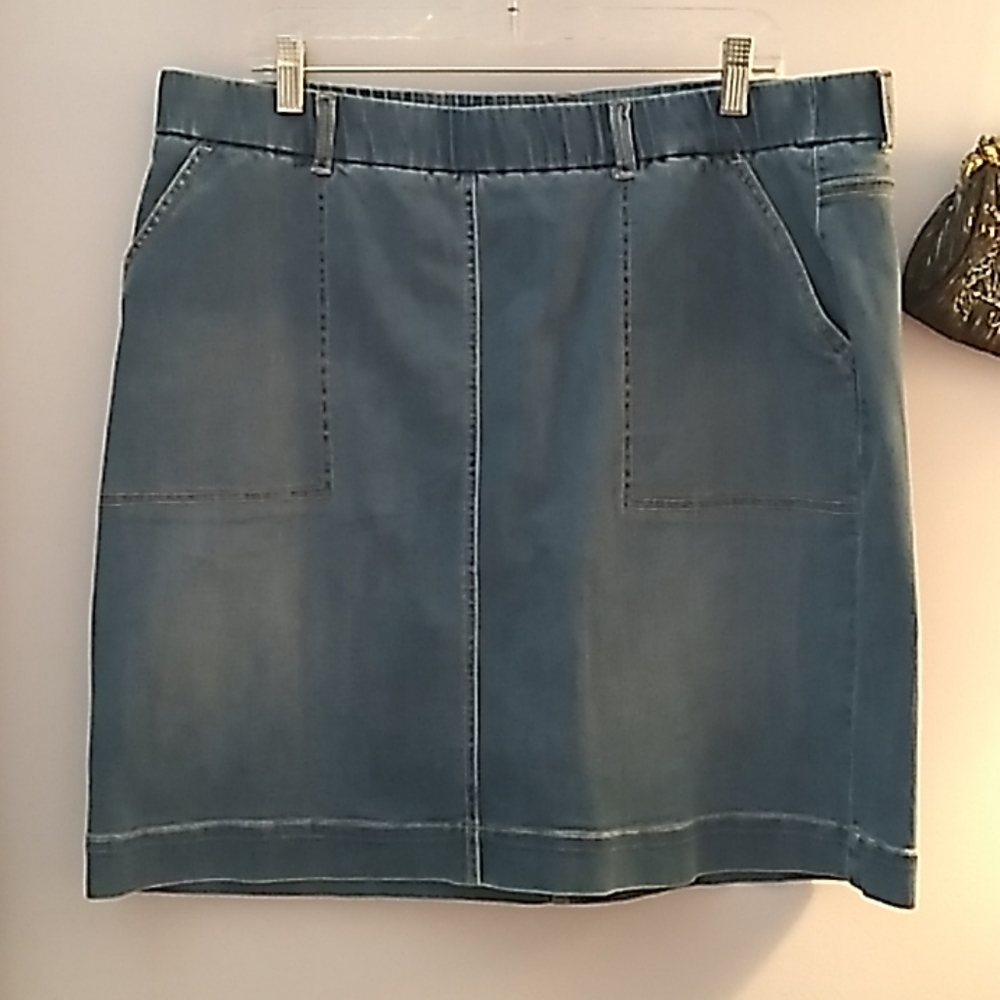 Denim & Co Skirt/Skort
